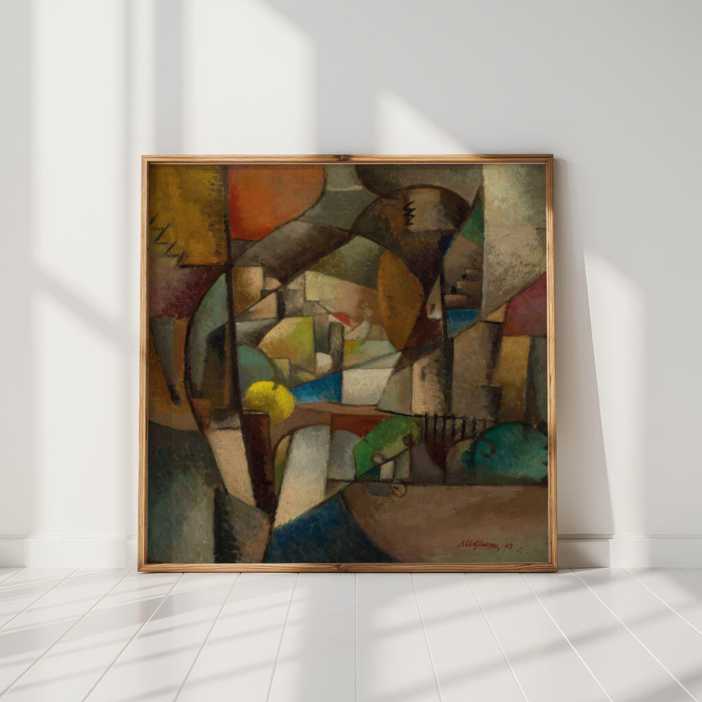 the fisherman 1913 albert gleizes high quality print