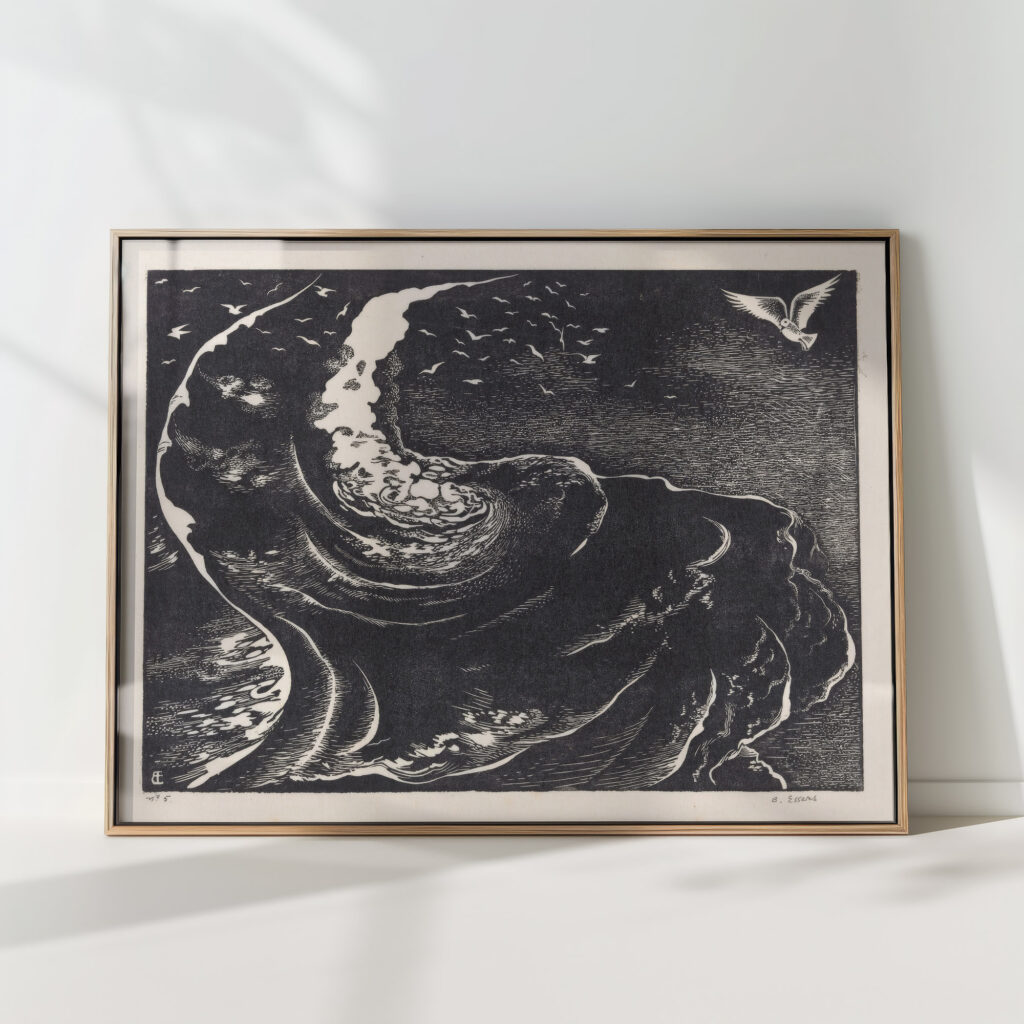 the flood 1940 bernard essers high quality print