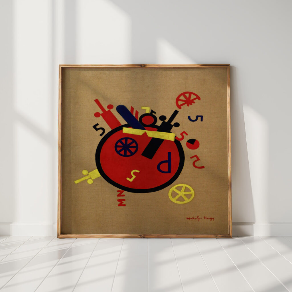 the great machine of emotions 1920 laszlo moholy nagy high quality print
