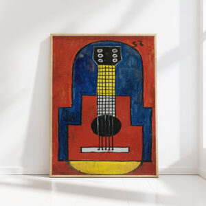 the guitar 1935 joaquin torres garcia high quality print