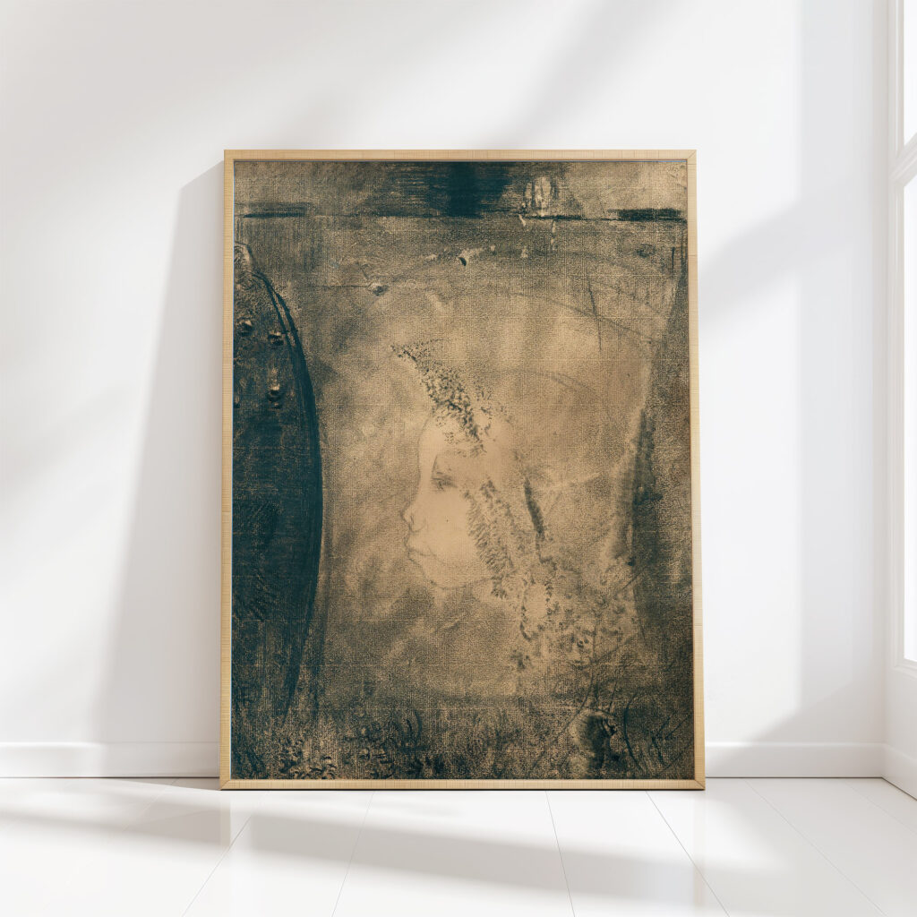 the infanta 1880 odilon redon high quality print