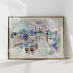 the kostverloren canal viewed in a northerly direction 1915 rik wouters high quality print