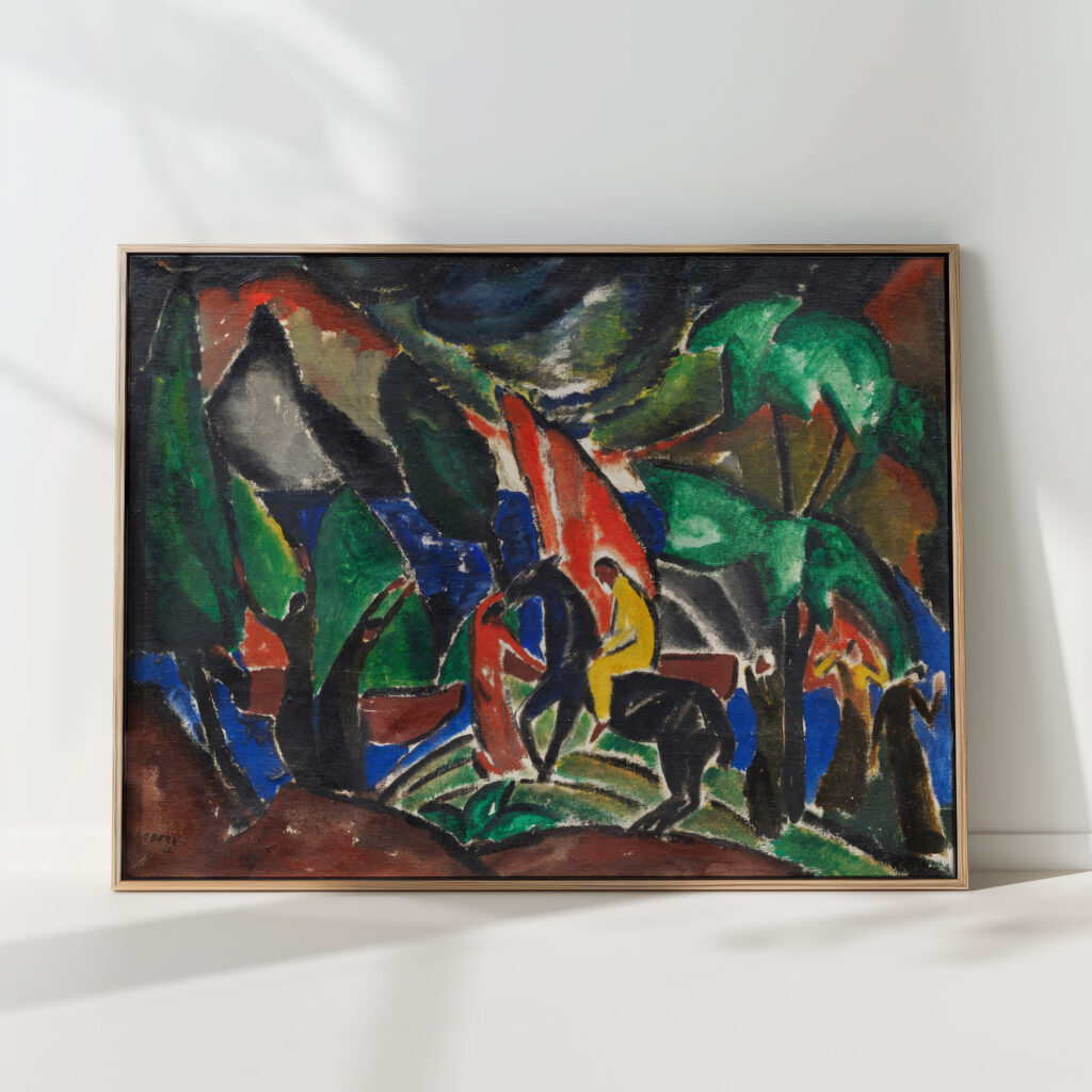 the longed for 1916 josef eberz high quality print
