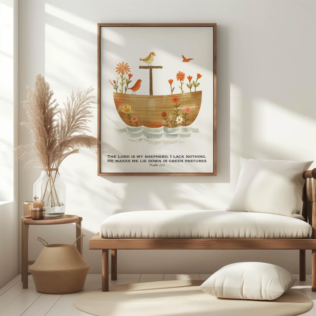 the lord is my shepherd 5 mockup
