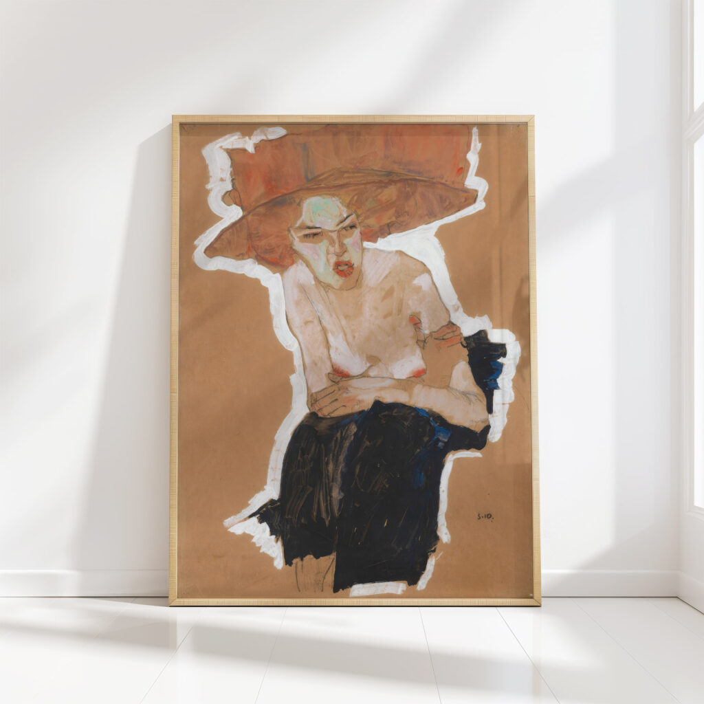 the malicious 1910 egon schiele high quality print