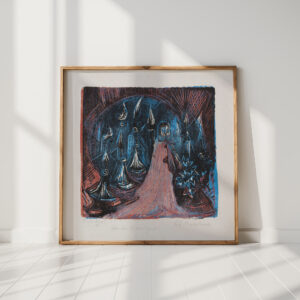 the man with the double edged sword vision of the seven candlesticks 1918 ernst ludwig kirchner high quality print
