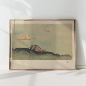 the mountain obersteiermark 1943 karl wiener high quality print