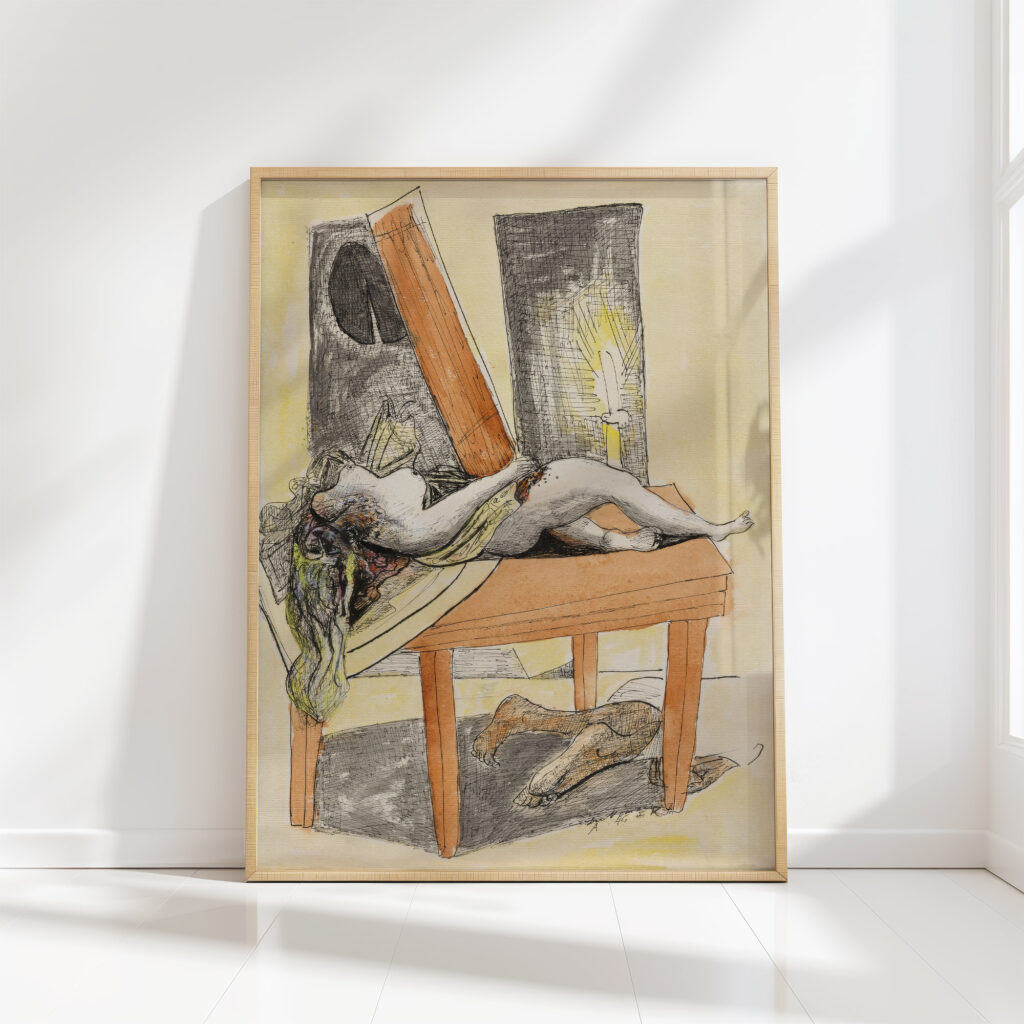 the murder 1945 max beckmann high quality print