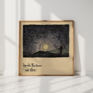 the old wanderer around 1924 karl wiener high quality print