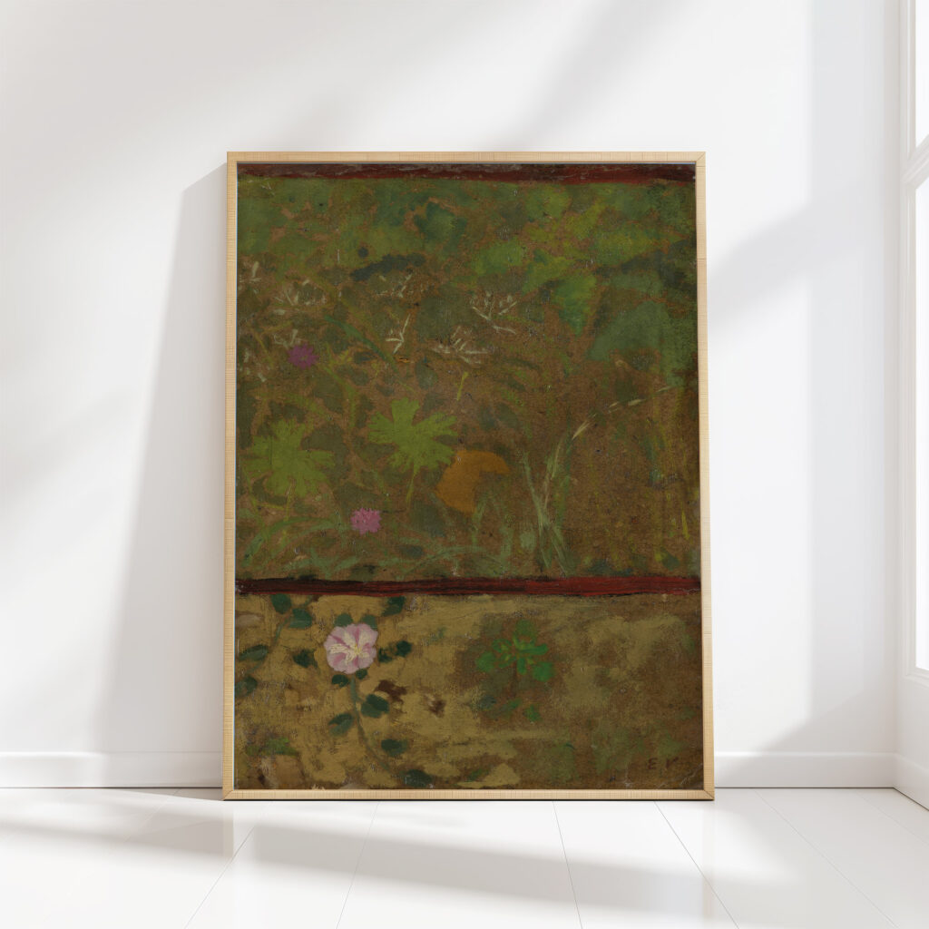 the petunia 1889 1890 edouard vuillard high quality print