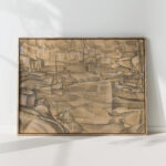 the port of mallorca 1914 leo gestel high quality print