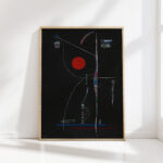 the red accent 1938 wassily kandinsky high quality print