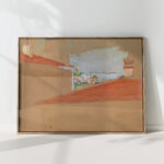 the red roofs eze 1884 85 henri edmond cross high quality print