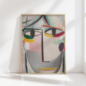 the saviours face circa 1919 alexej von jawlensky high quality print