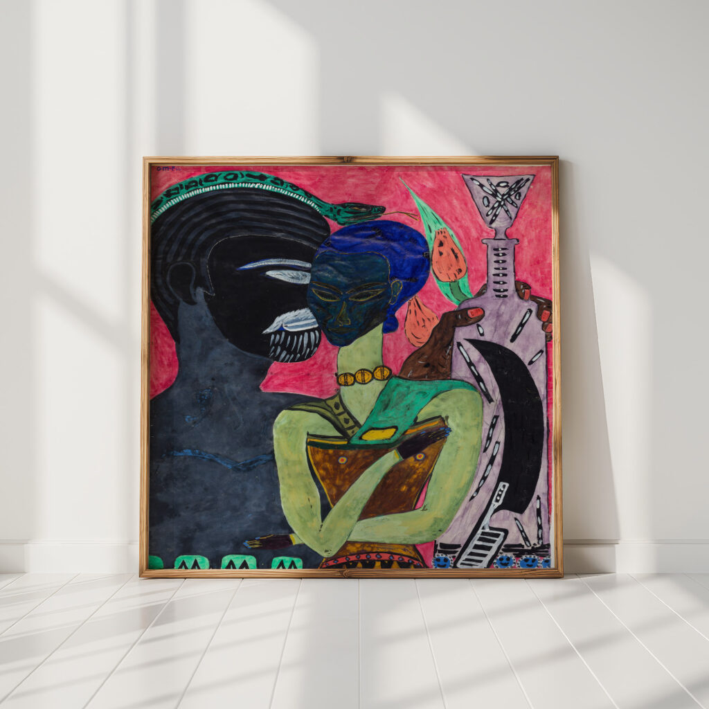 the silent feast 1935 gustaf munch petersen high quality print