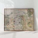 the spring 1910 edvard munch high quality print