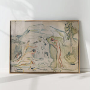 the spring 1910 edvard munch high quality print