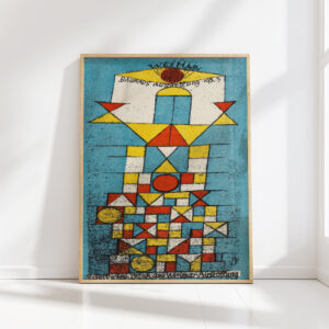 the sublime side 1923 paul klee high quality print