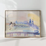 the thames london ca 1932 raoul dufy high quality print