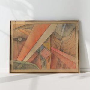 the tower 1940 karl wiener high quality print
