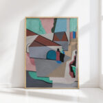 the village 1924 georges valmier high quality print