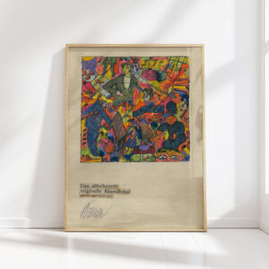 the well known original evening locale around 1919 karl wiener high quality print