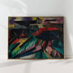 the wolves balkan war 1913 franz marc high quality print