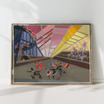 theatre models 10 1930 alexandra exter high quality print