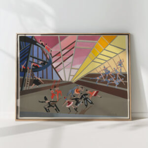 theatre models 10 1930 alexandra exter high quality print