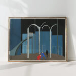 theatre models 12 1930 alexandra exter high quality print