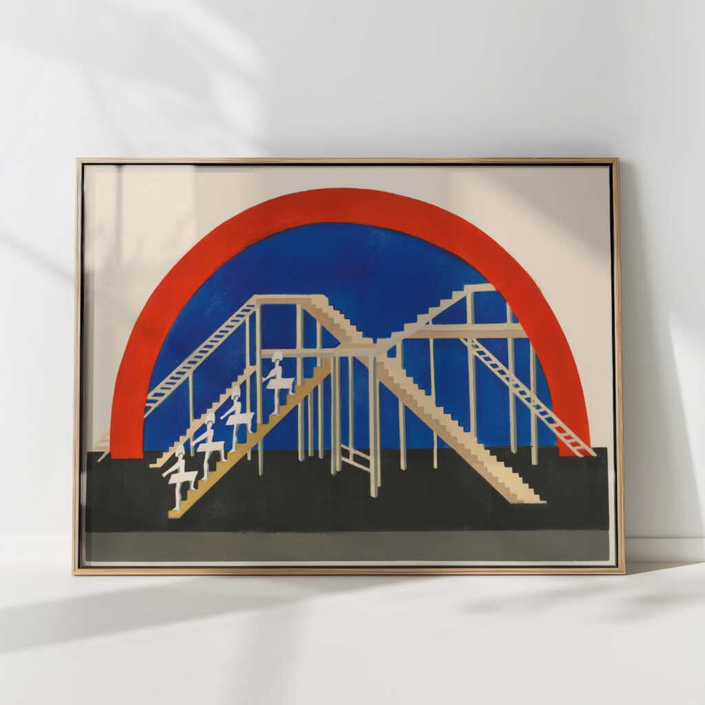 theatre models 3 1930 alexandra exter high quality print