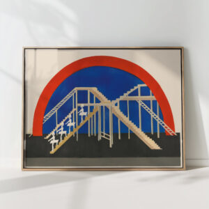theatre models 3 1930 alexandra exter high quality print