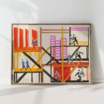 theatre models 4 1930 alexandra exter high quality print