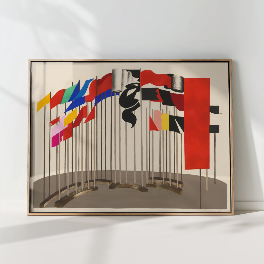 theatre models 5 1930 alexandra exter high quality print