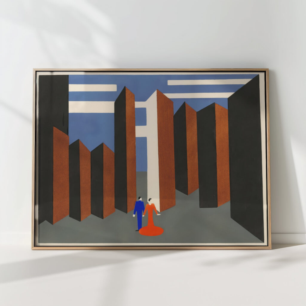 theatre models 6 1930 alexandra exter high quality print