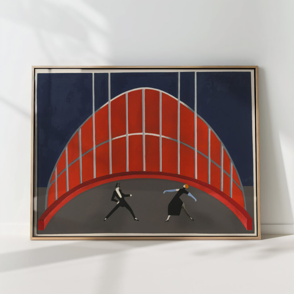theatre models 7 1930 alexandra exter high quality print