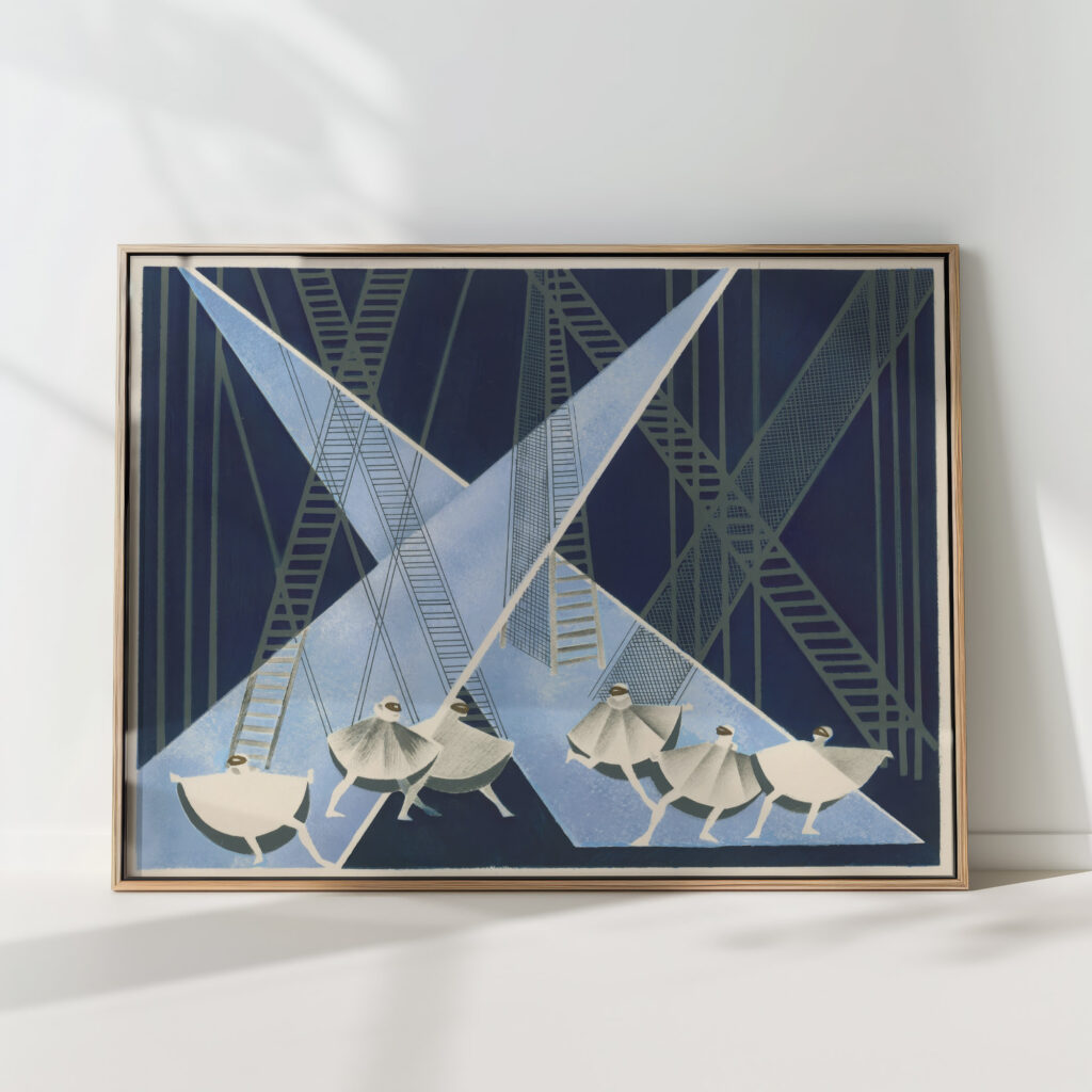 theatre models 8 1930 alexandra exter high quality print