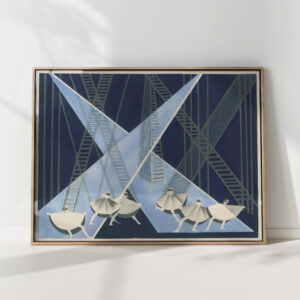 theatre models 8 1930 alexandra exter high quality print