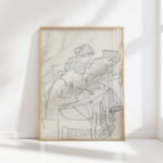 three women in a drawing class 1906 reijer stolk high quality print