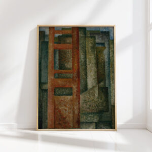 through the windows unfolding intersection 1914 amadeo de souza cardoso high quality print