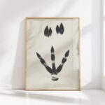 traces of a pig and cassowary 1936 f ockerse high quality print