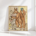 trained bears 1932 max beckmann high quality print trained bears 1932 max beckmann high quality print