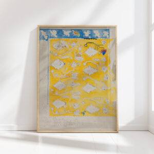 transfer of pattern from a ukrainian carpet 3 1934 sofija paraszczuk high quality print