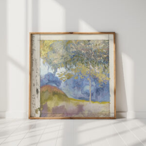 tree rich landscape 1878 georges de feure high quality print