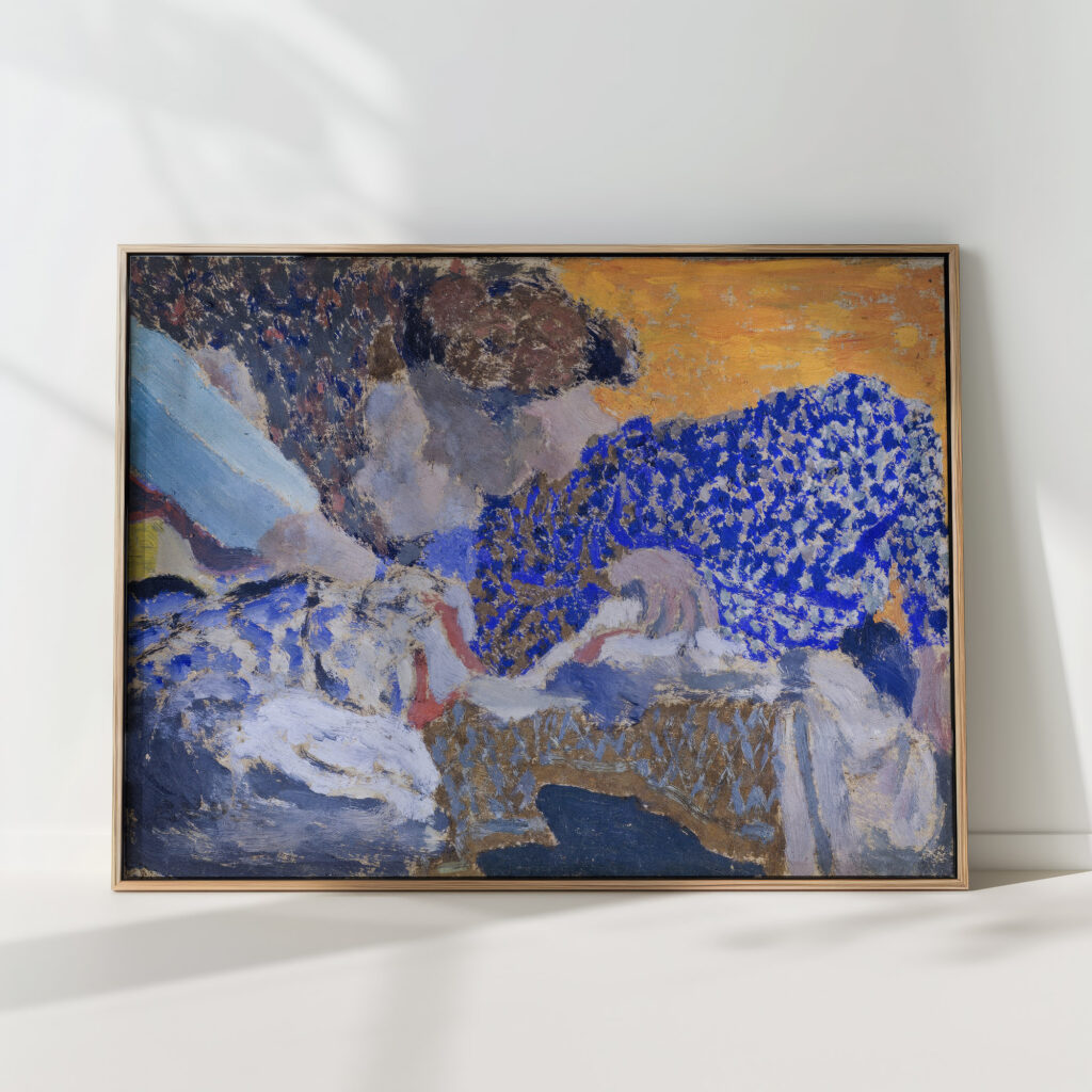 two seamstresses in the workroom 1893 edouard vuillard high quality print