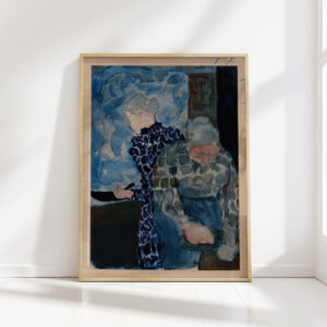 two women in interior 1892 edouard vuillard high quality print