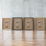 typo 0001 framed posters mockup