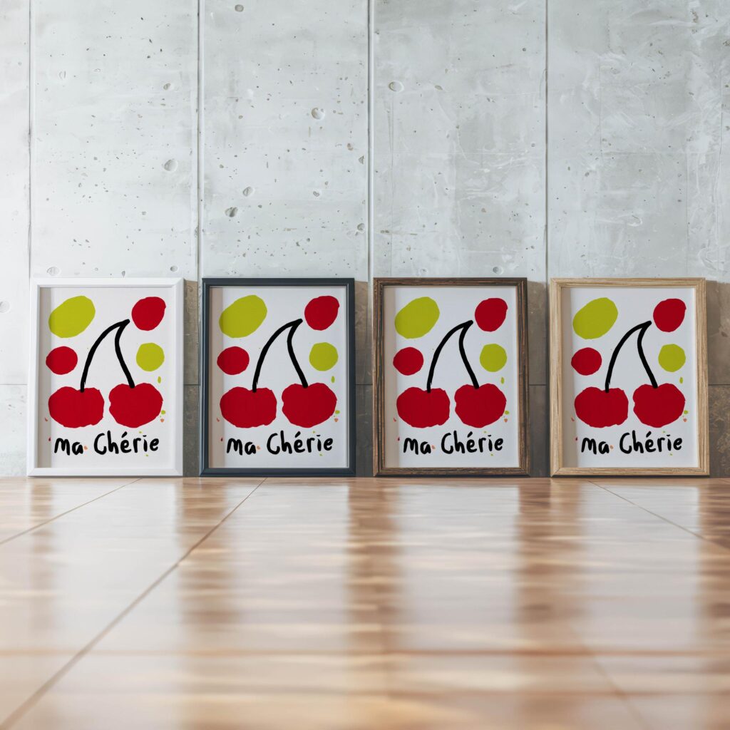 typo 0004 framed posters mockup