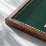 typo 0005 close up dark wood mockup