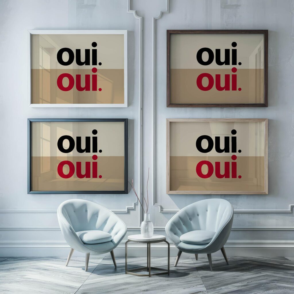 typo 0009 framed posters mockup